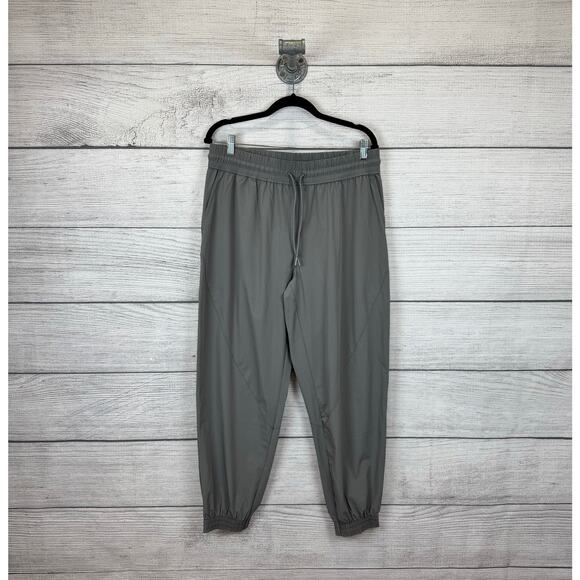 Spyder Active Women's Gray Drawstring Waist Jogger Pants Size Large - Picture 1 of 10